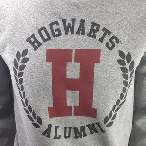 Harry Potter Shirts - Harry Potter Hogwarts Alumni Grey/Multi Sweatshirt Harry Potter Shirts - Harry Potter Hogwarts Alumni Grey/Multi Sweatshirt